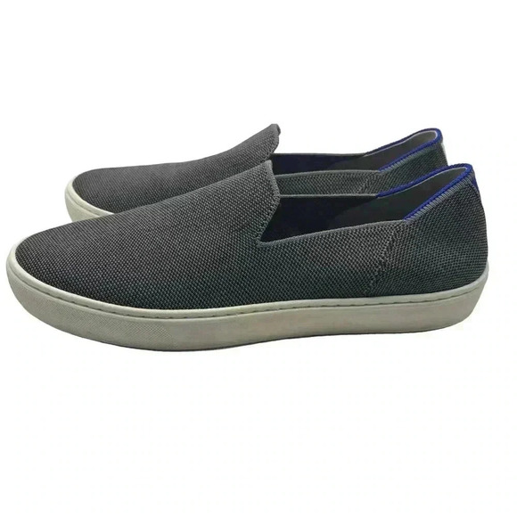 Rothy's Shoes - Rothys Original Slip-On Sneaker Gray Blue Stripe Size 10